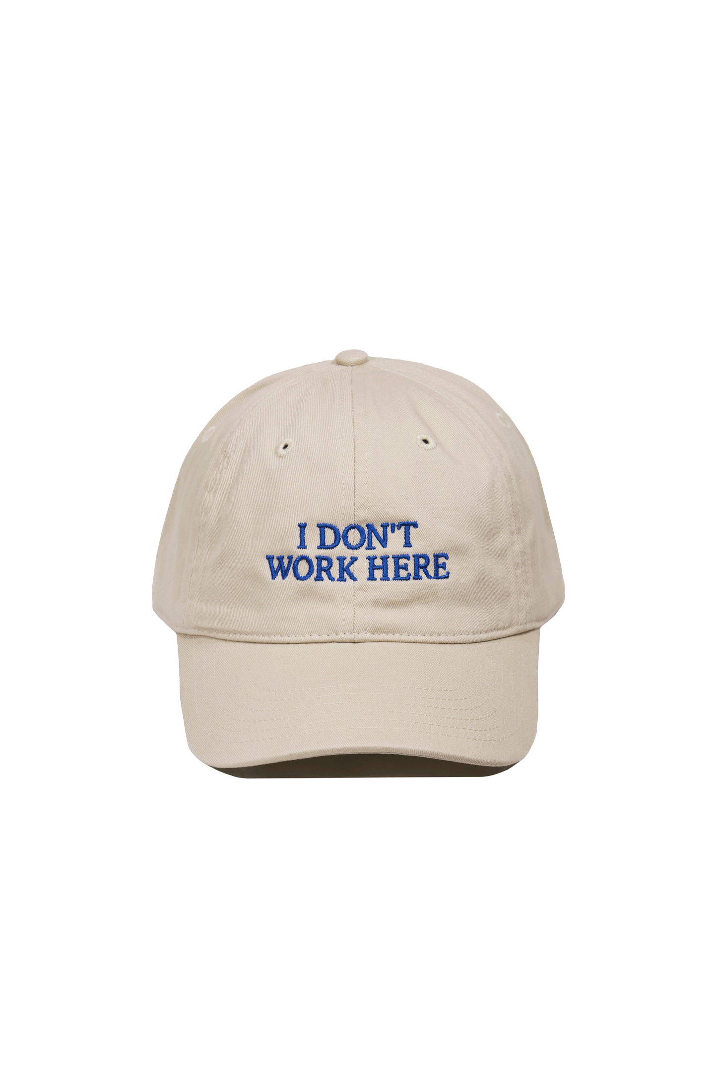 SORRY I DON'T WORK HERE HAT Beige