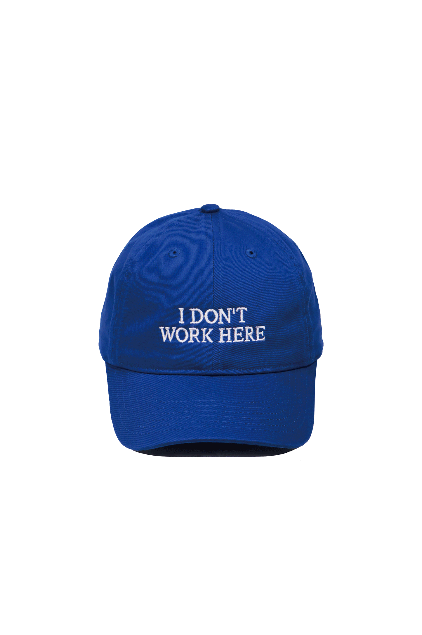 SORRY I DON'T WORK HERE HAT Blue