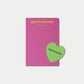 Second Edition Apartamento Notebooks with heart sticker Dragon Fruit