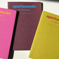 Second Edition Apartamento Notebooks with heart sticker Dragon Fruit
