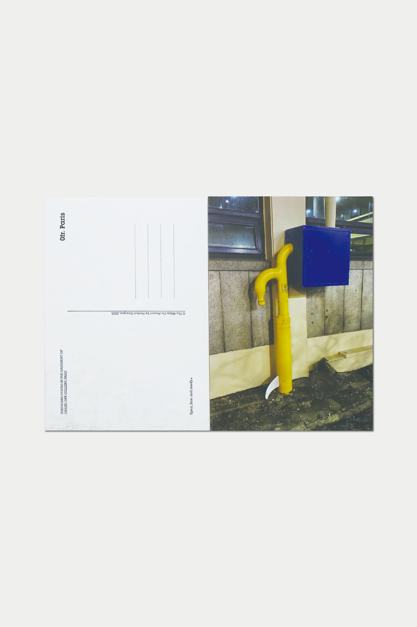 THE WHITE FIN PROJECT Postcardbook