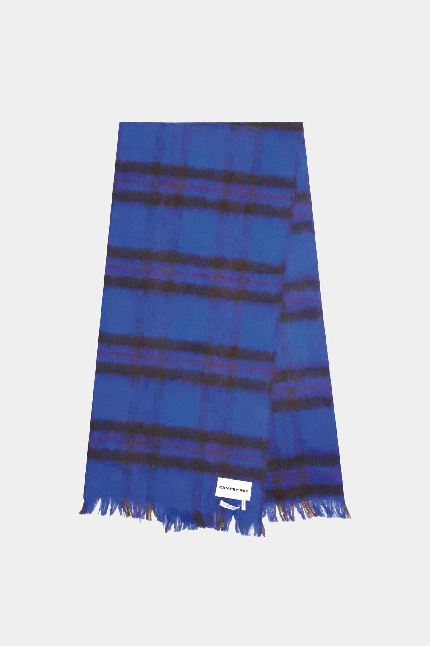 Thaja Scarf Scottish Tartan Blue