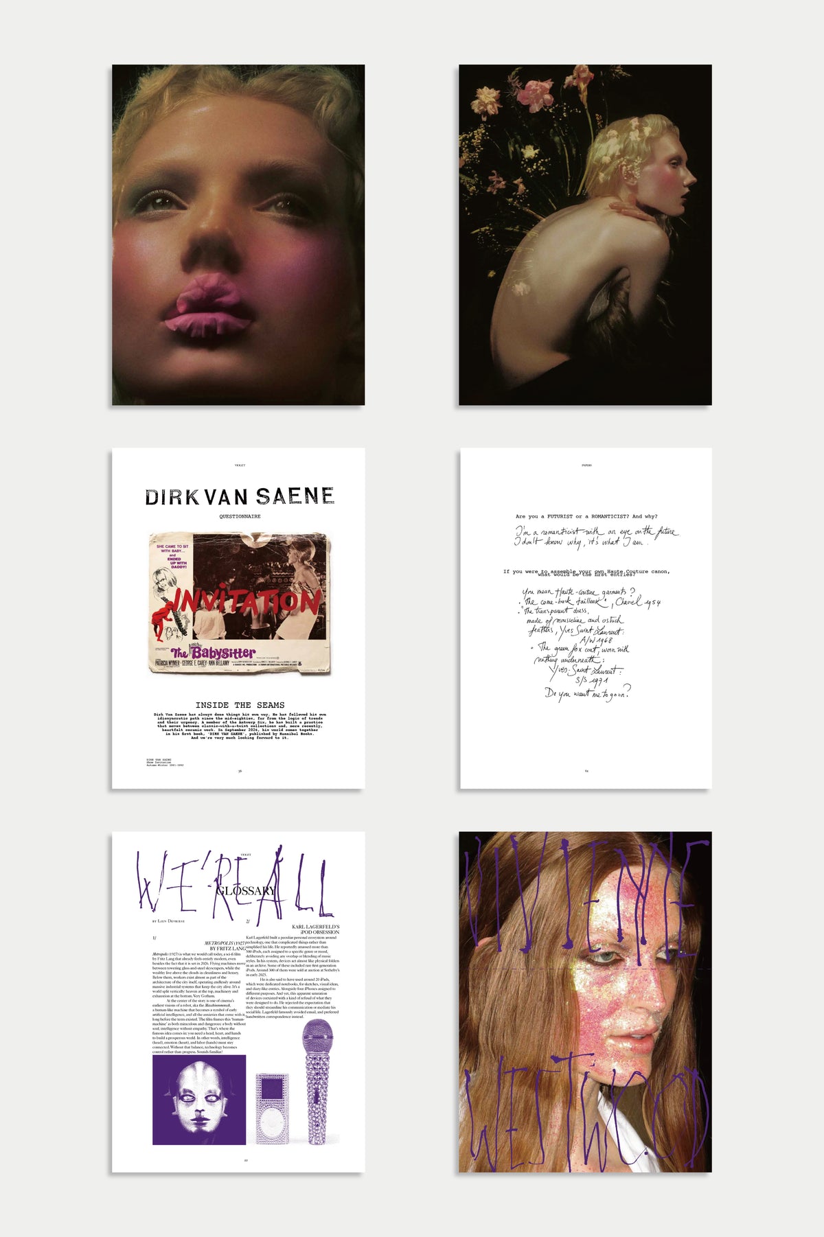Violet Papers The Current Issue