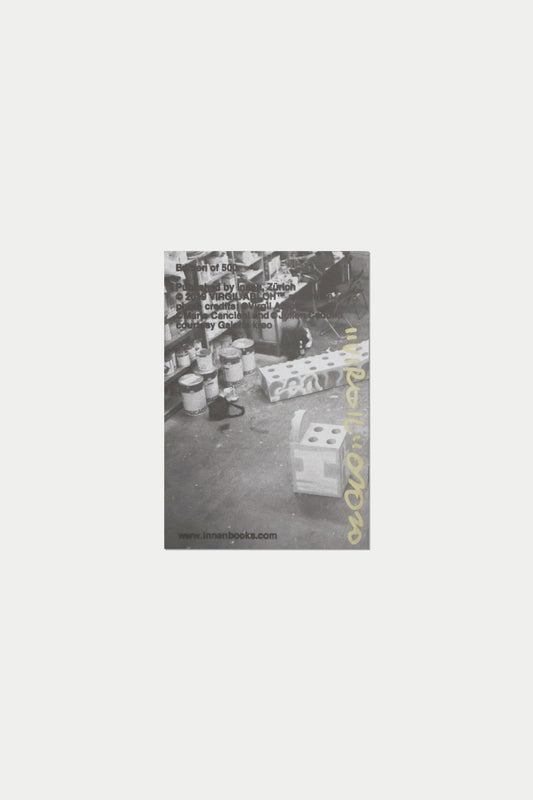 Virgil Abloh Galerie kreo Efflorescence Innenbooks ["VIRGIL" @2020 SIGNED]
