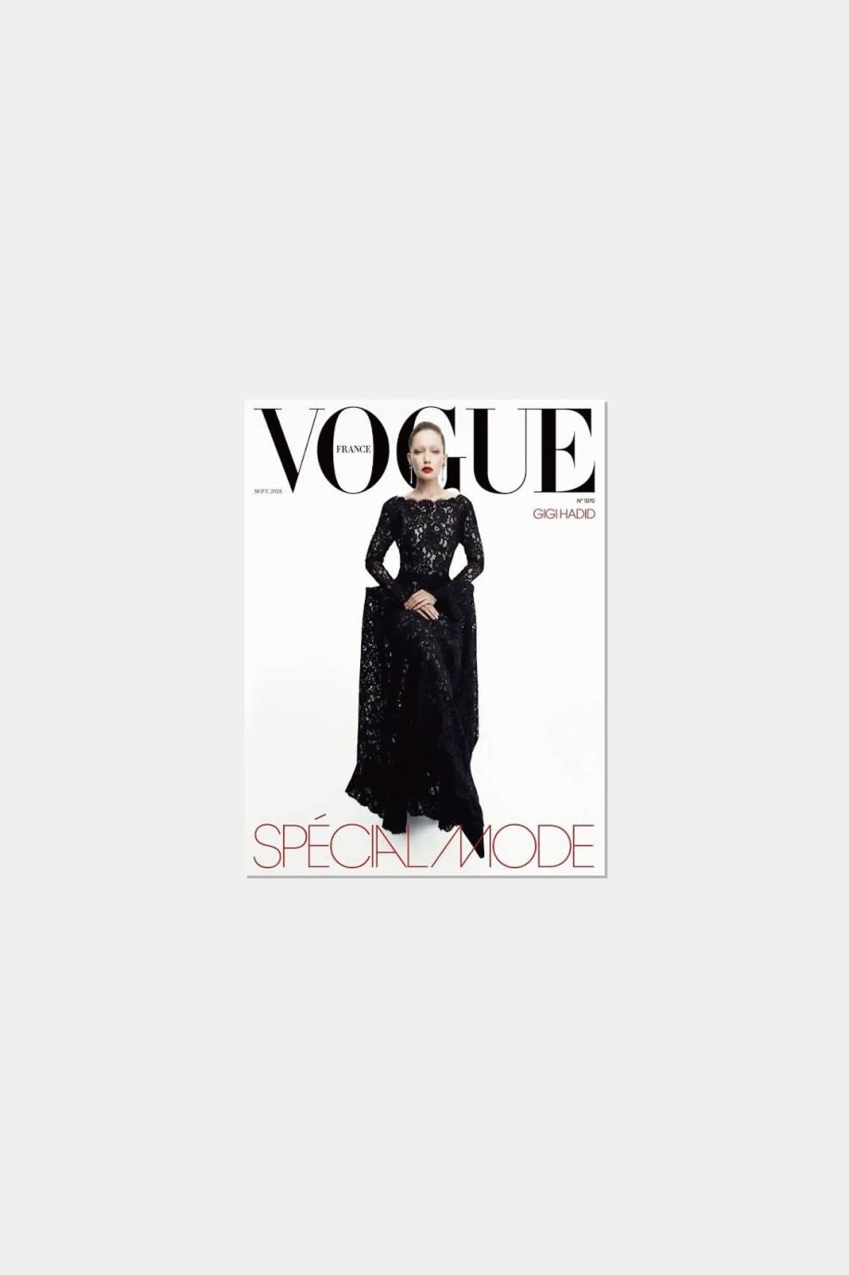 Vogue France, September 2026, Gigi Hadid