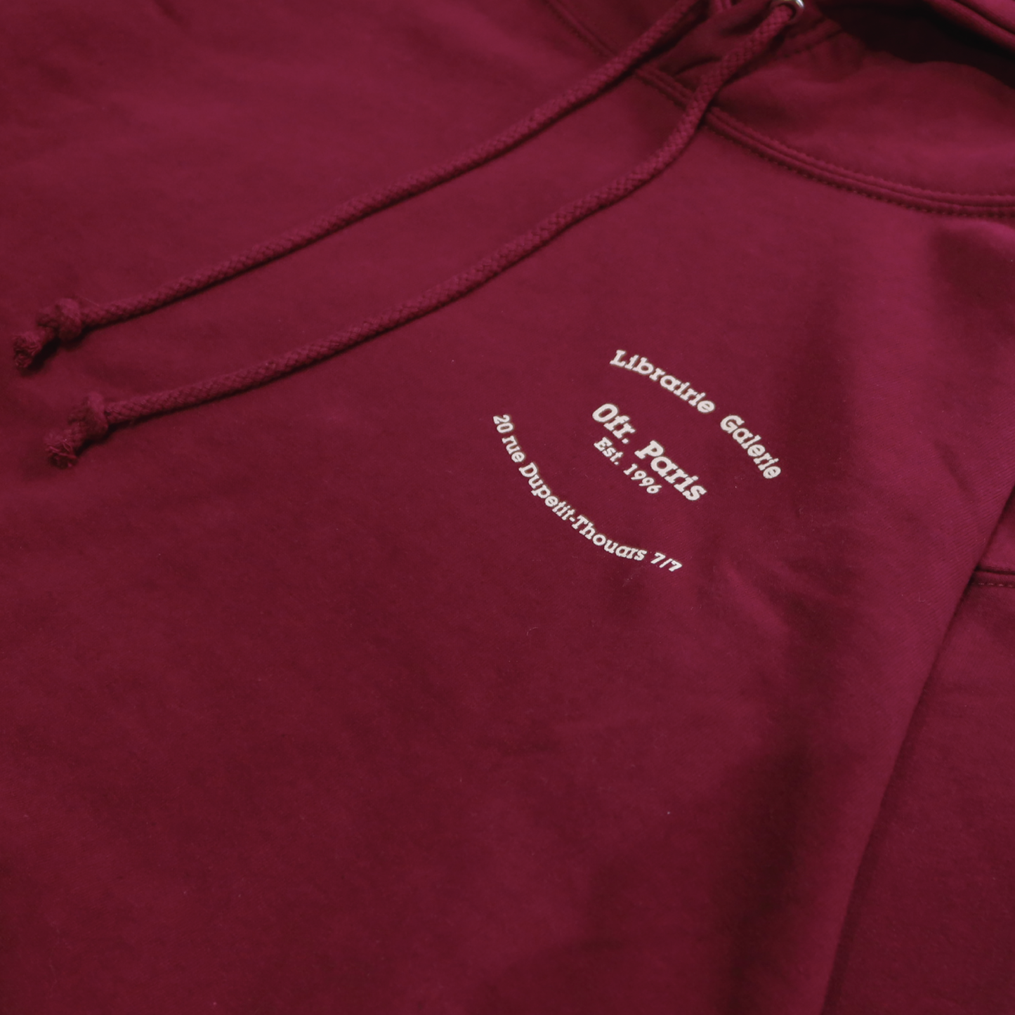 0fr Hoodie Burgundy