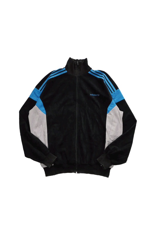 70s Adidas Ventex Velour Track Jacket Made in France