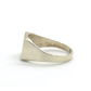 70s French Vintage Silver Signet Ring