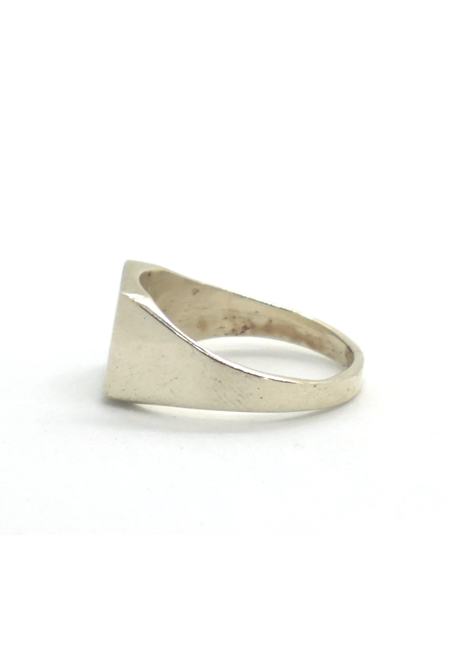 70s French Vintage Silver Signet Ring