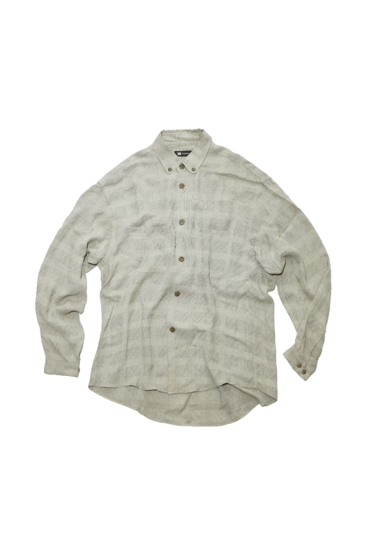 90s Issey Miyake Houndstooth BD Shirts