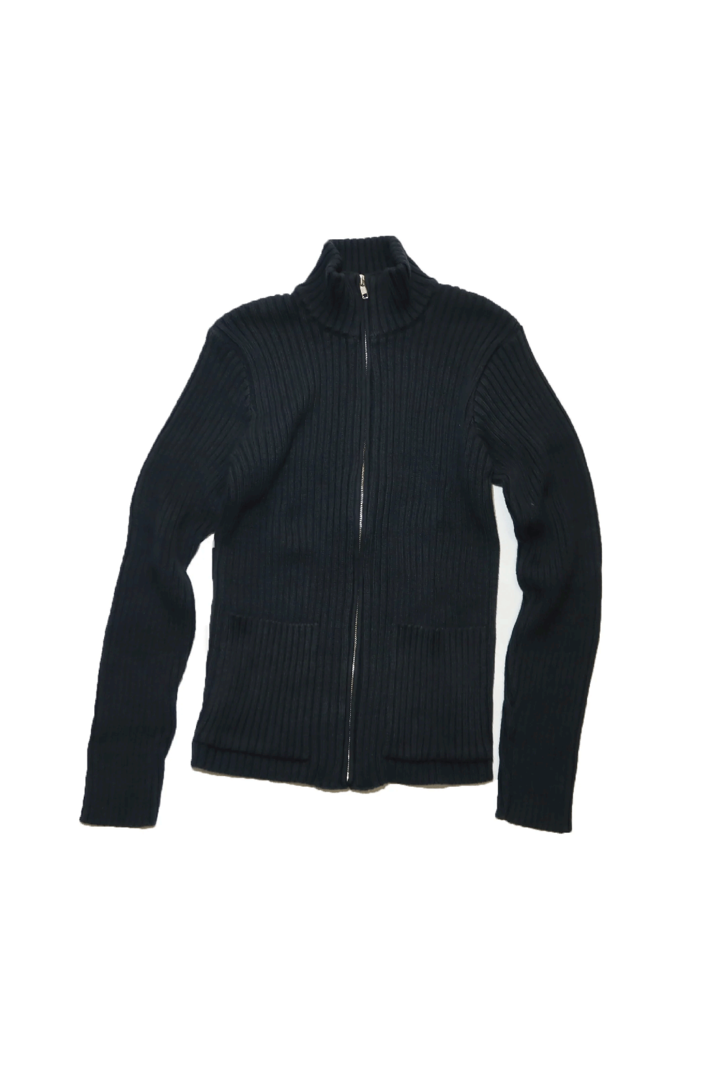 90s agnès b. Drivers Knit Jacket Made in France